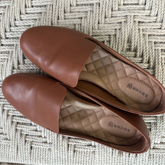 Birdies Shoes - Birdies The starling leather flats it cognac brown